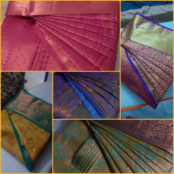 5 Saree Pre-Pleating Package